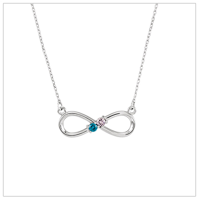 Infinity on sale mothers necklace